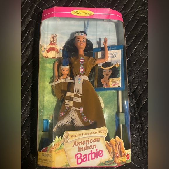 Barbie Other - American Indian Barbie- 1995 American Stories Collection- Mattel #14715- NIB